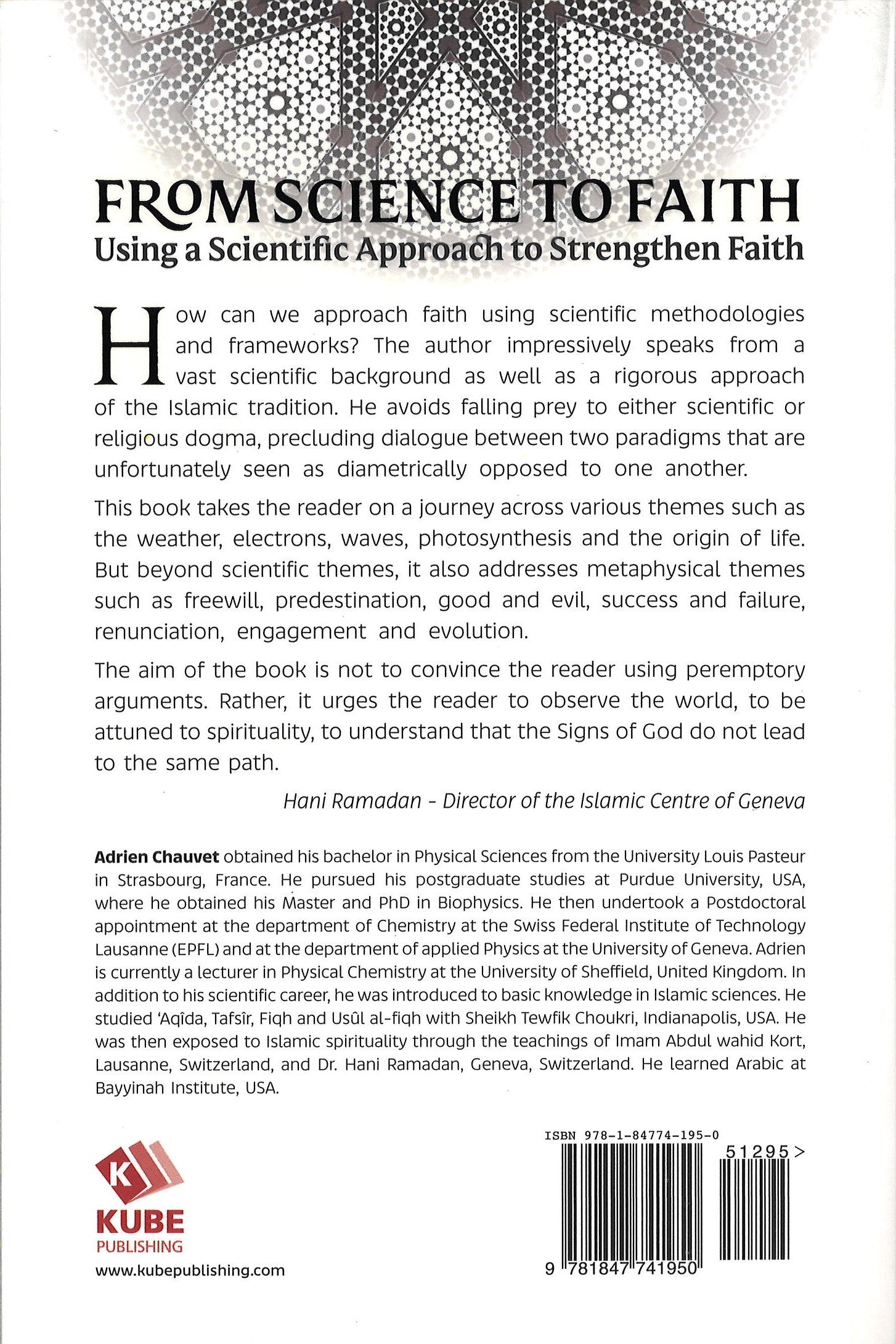 From Science To Faith: Using a Scientific Approach to Strengthen Faith