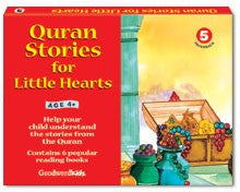 Quran Stories for Little Hearts Gift Box-5 (Six Paperback Books)