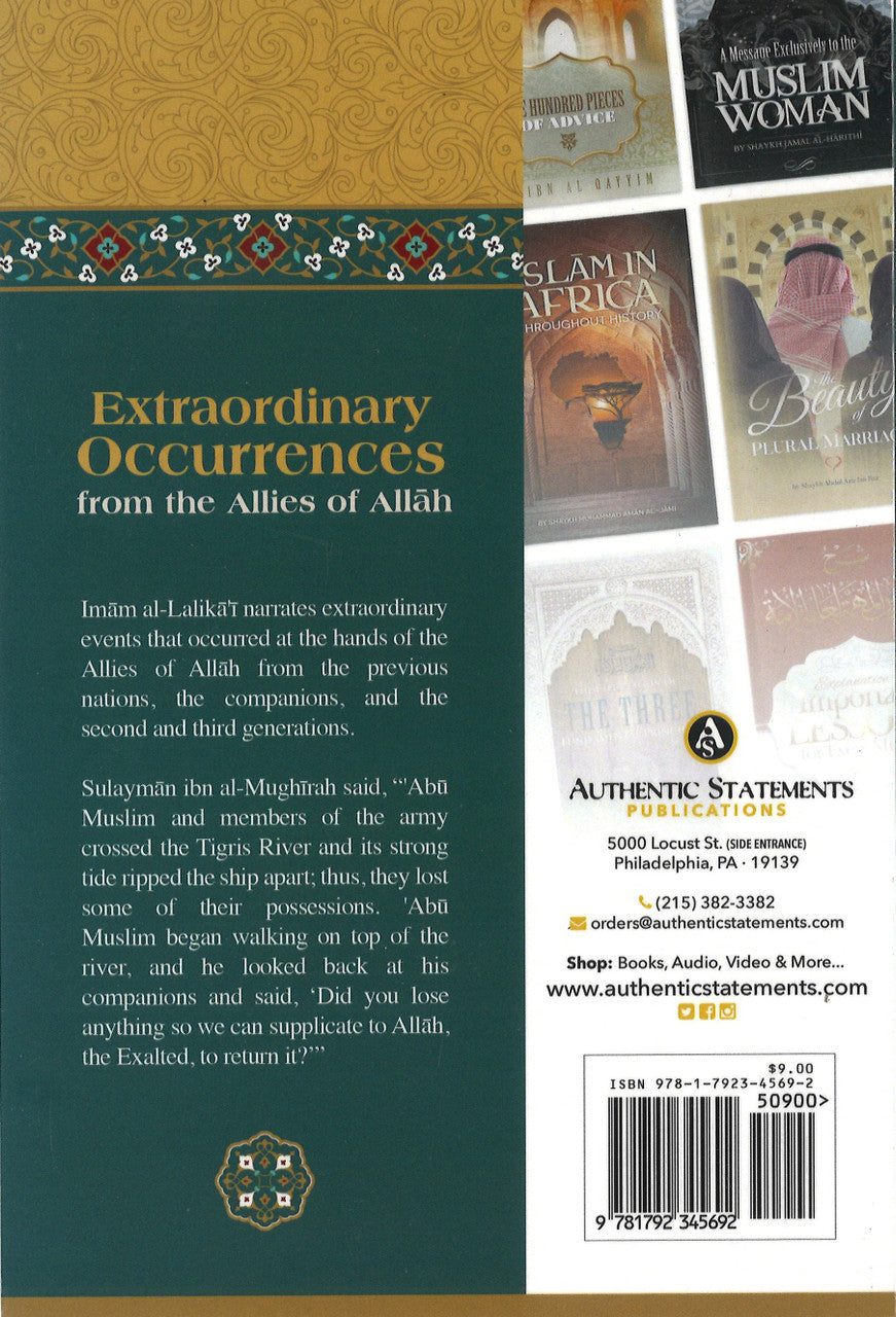 Extraordinary Occurrences from the Allies of Allah