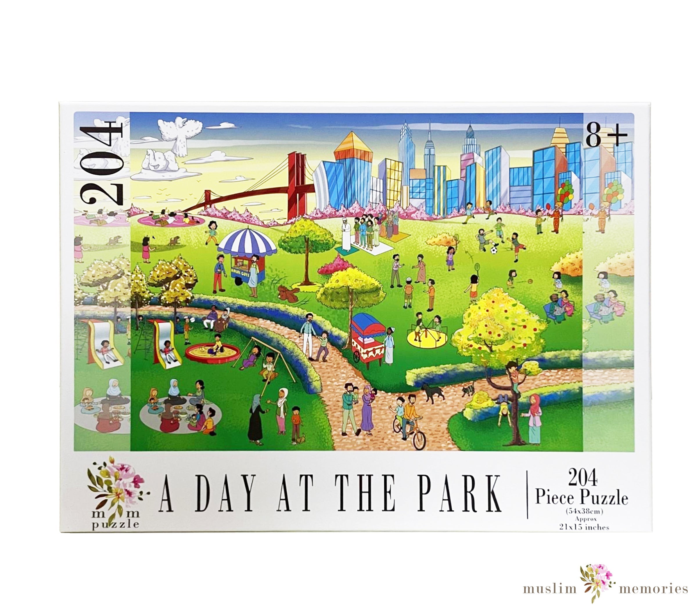 204 Piece Puzzle - A day at the Park