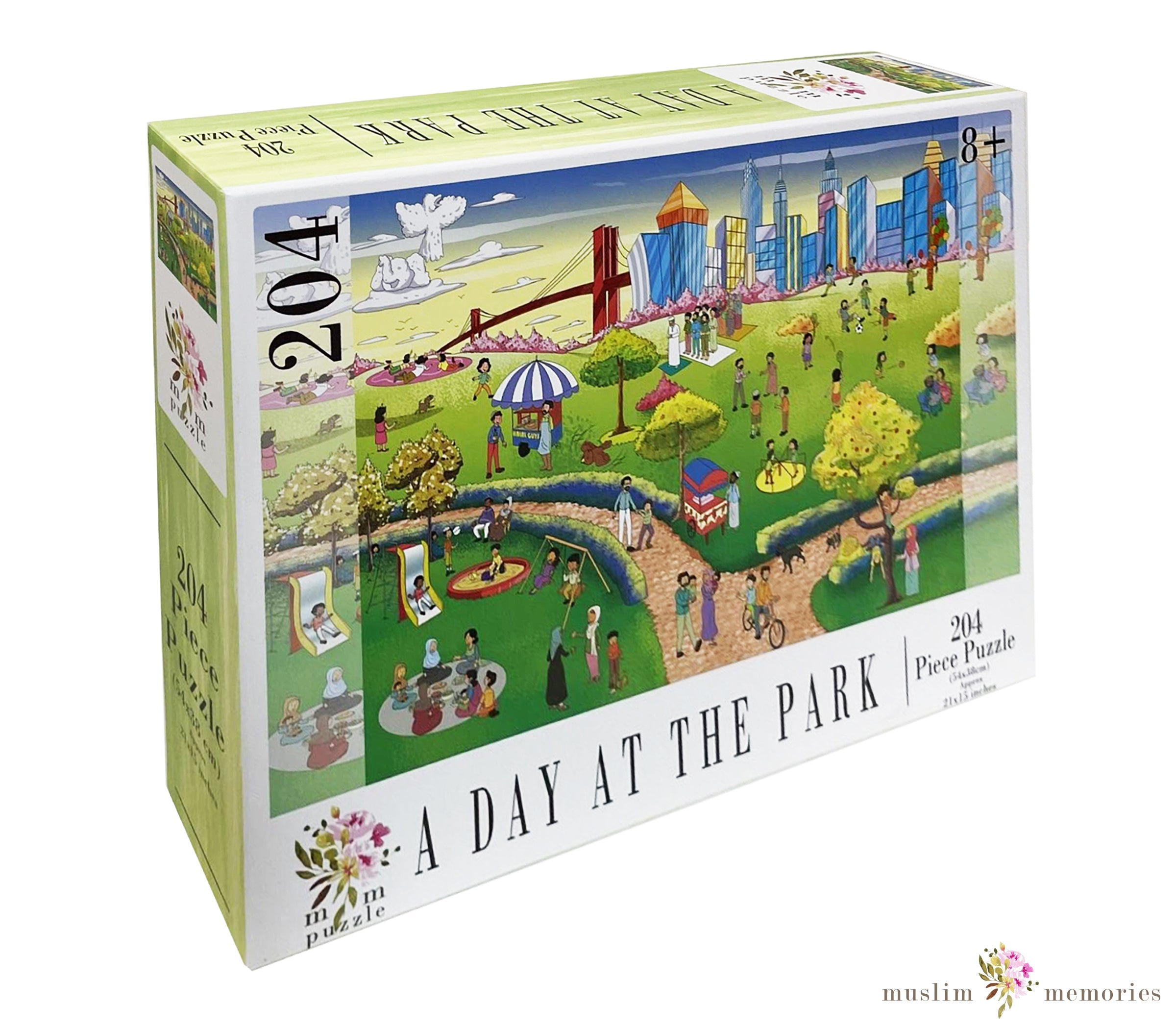 204 Piece Puzzle - A day at the Park