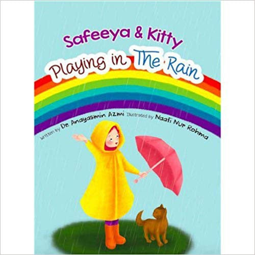 Safeeya & Kitty Playing in the Rain