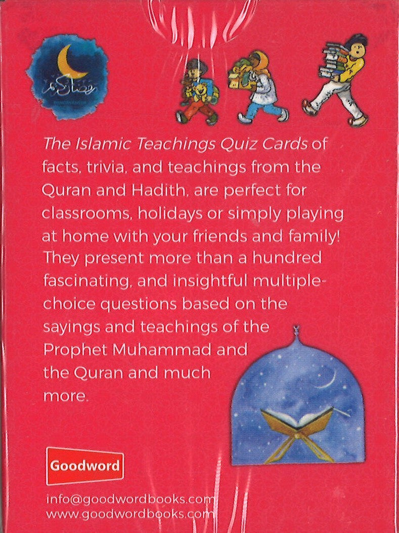 Islamic Teachings Quiz Cards