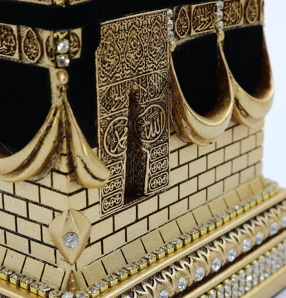 Islamic Table Décor - Kaaba Black & Gold- (Big Size)