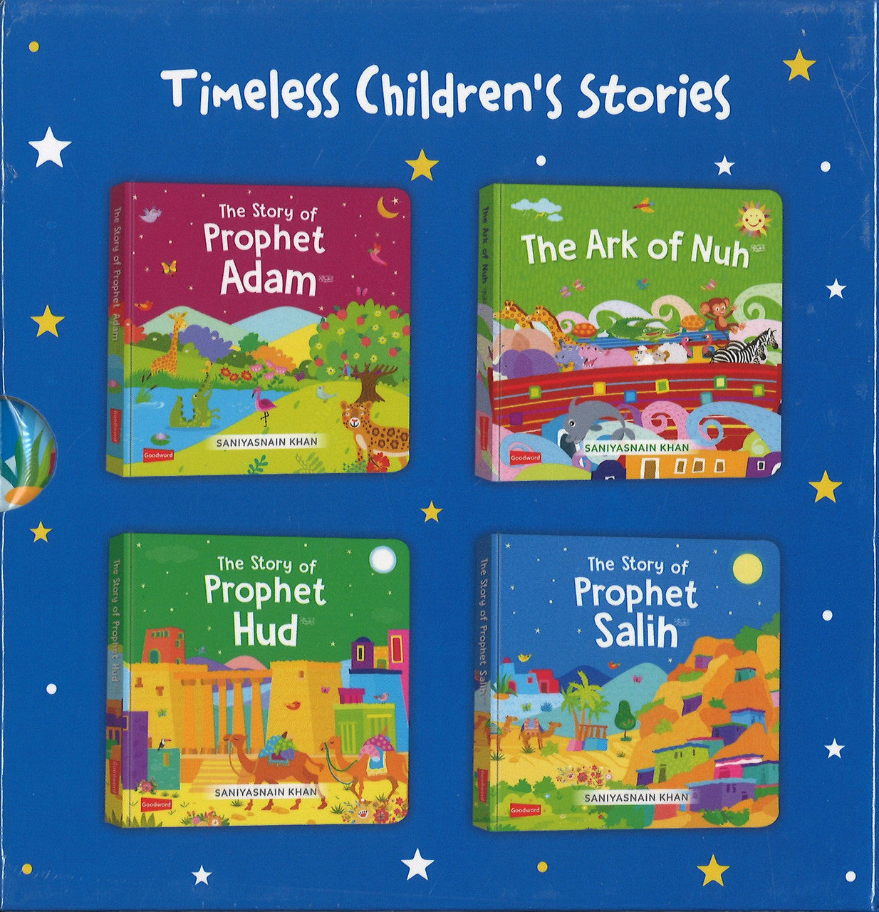 Quran Stories - Little Library - Vol.1 (4 Board Books Set)