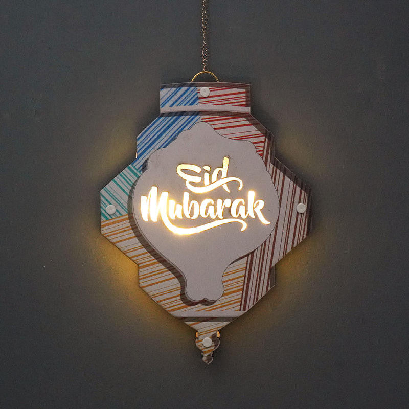 Eid Hanging Decoration with LED Light