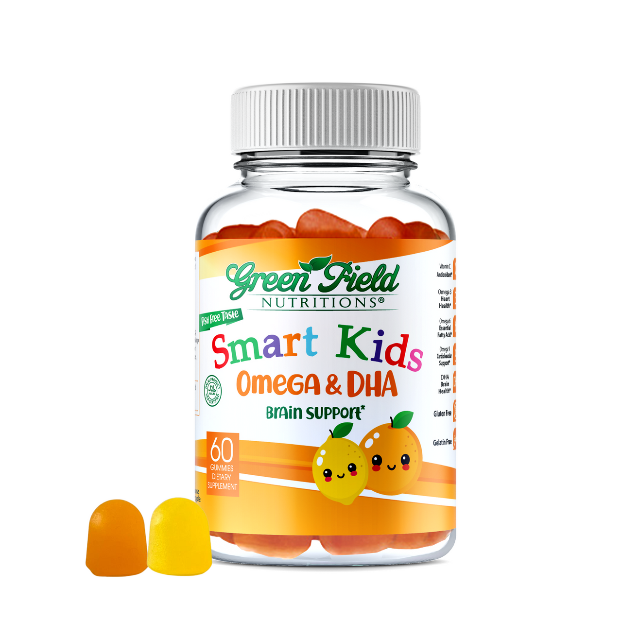 Greenfield Nutritions - Halal Omega with DHA for Kids