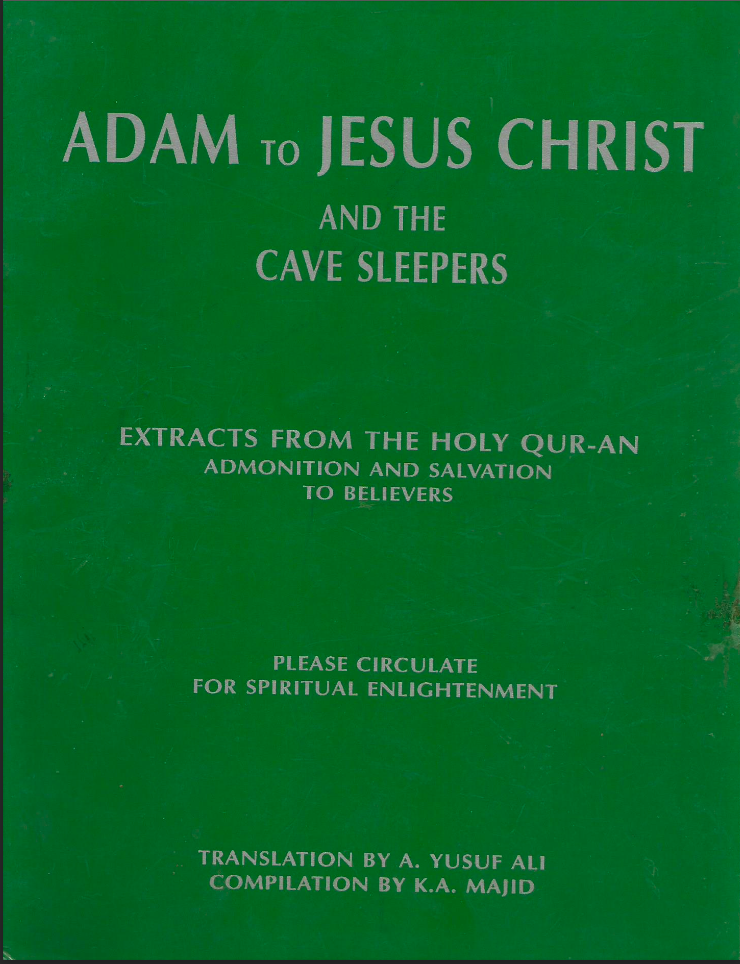 Adam to Jesus Christ and the Cave Sleepers (E-Book)