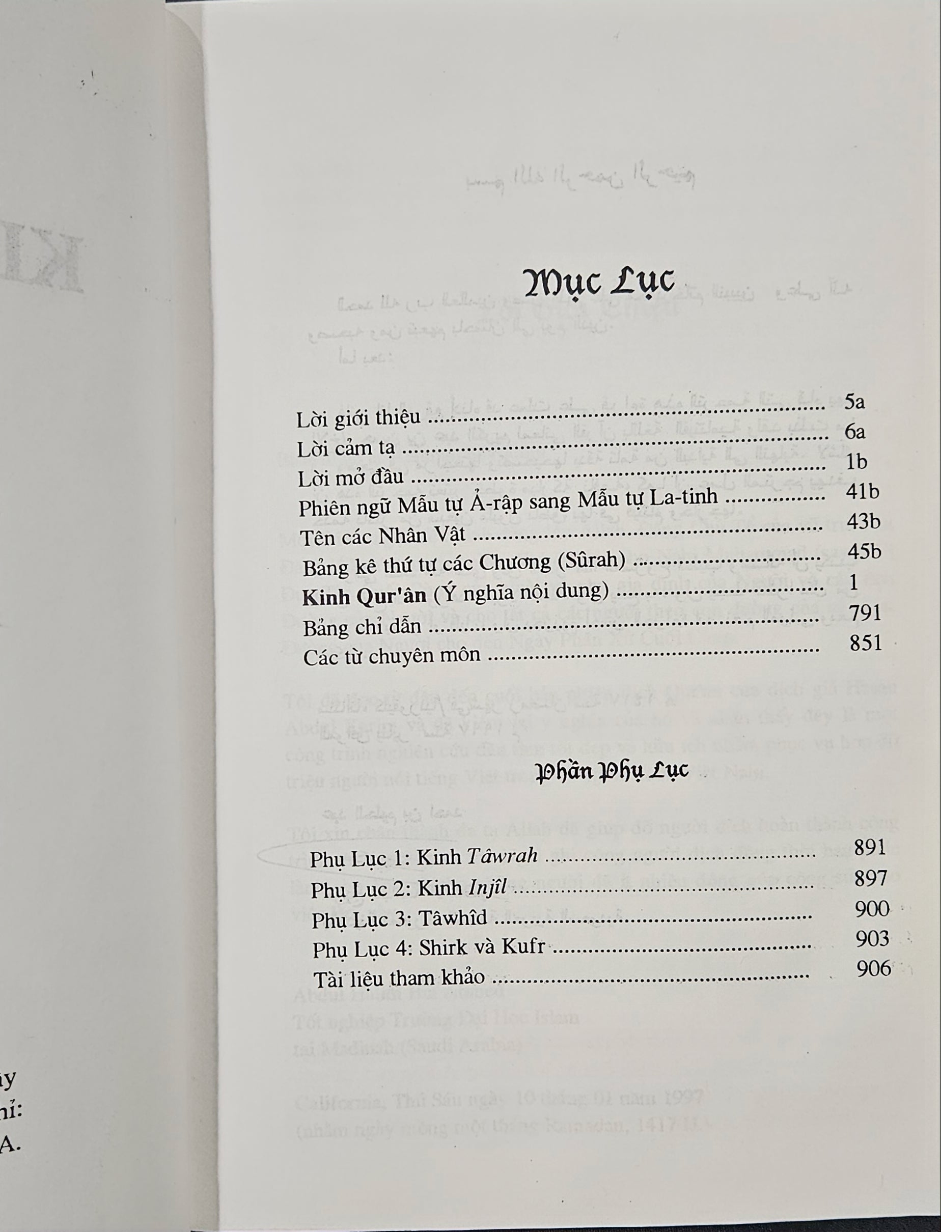 Translation to Vietnamese. "Kinh Qur'an". No Arabic Text. by Hassan Abdul Karim., Y Nghia Noi dung