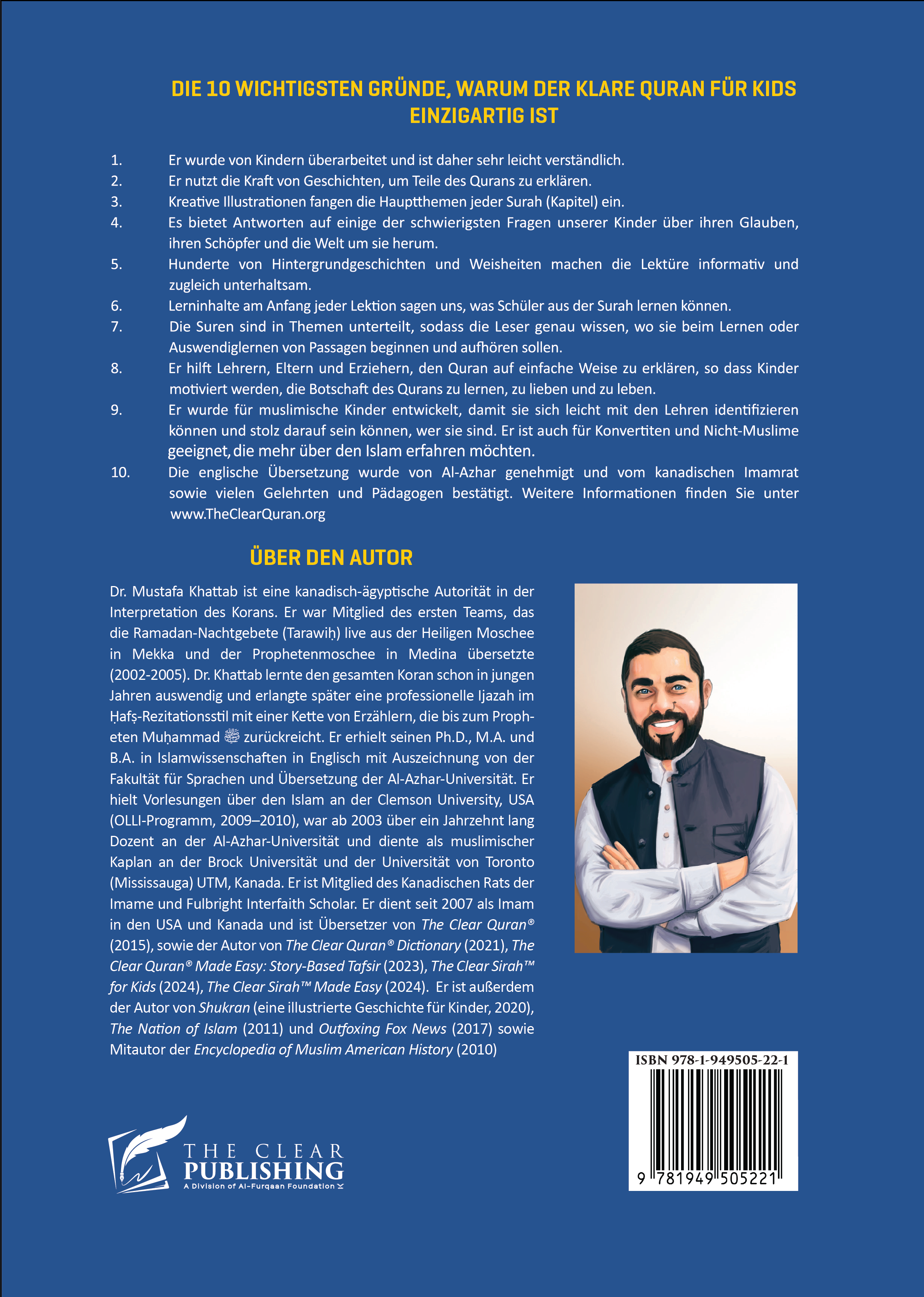 Der Klare Quran Tafsir Fur Kids - Kaptel 49 - 114 Bulk 12 Copies