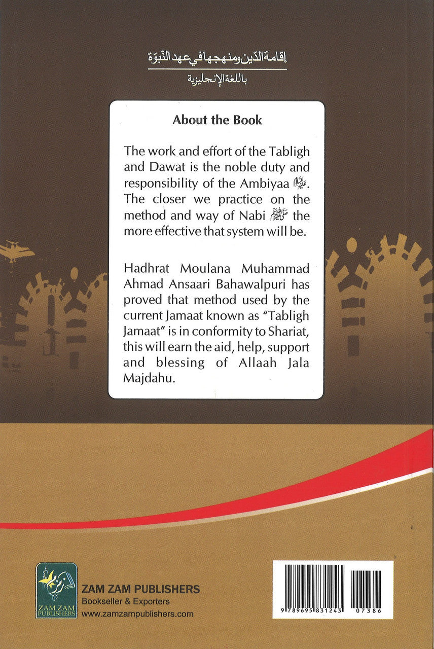 The Establishment of Islaam during the period of Risalaah and its method