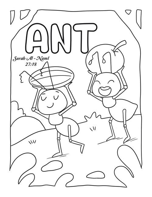 14 Animals in the Quran: Activity & Coloring Book