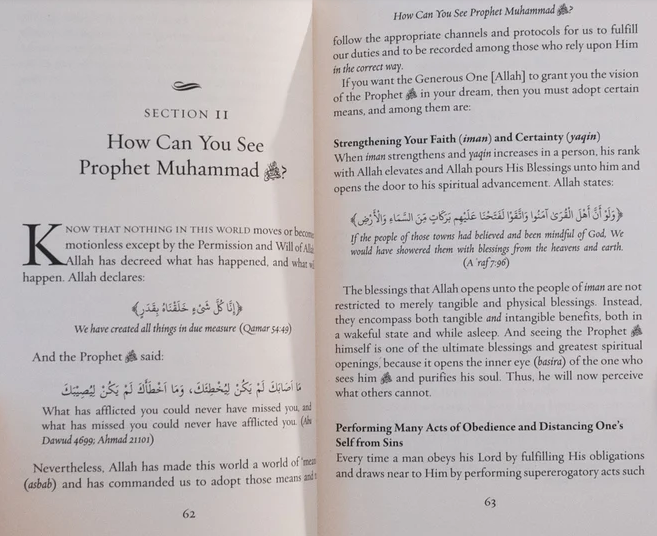 Muhammadan Visions: Visions of the Prophet Muhammad? and Proven Means to Dream of Him