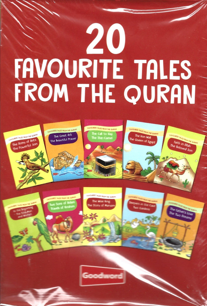 20 Favourite Tales From The Quran Gift Box (10 HB Books)