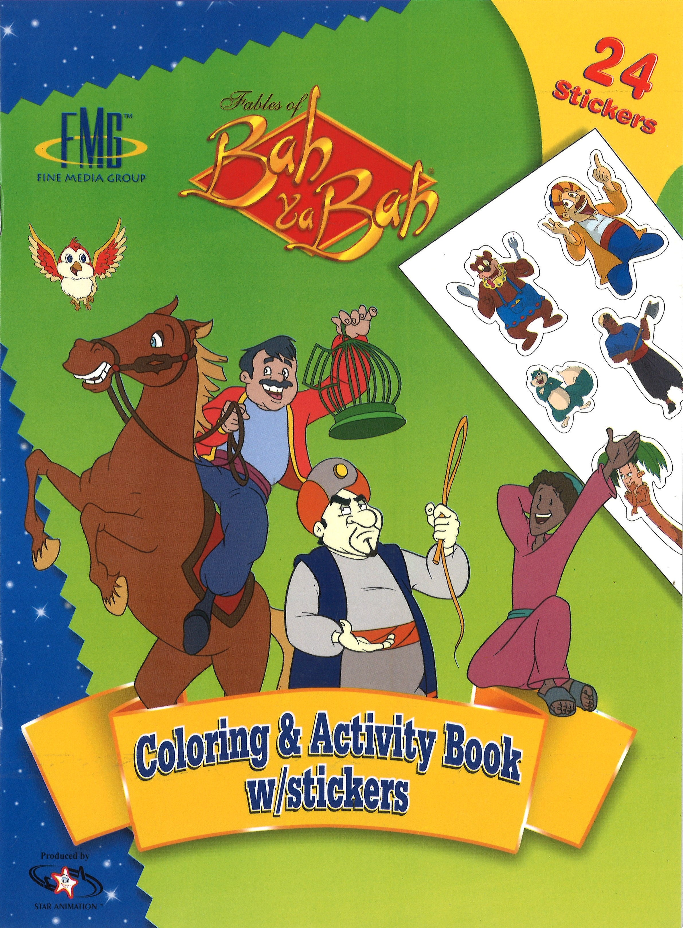 Bah ya Bah Coloring and Activity Book w/stickers