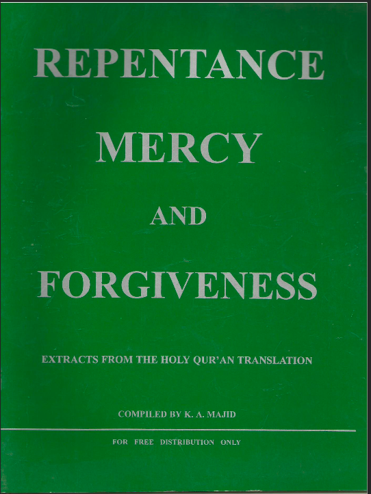 Repentance Mercy and Forgiveness (E-Book)