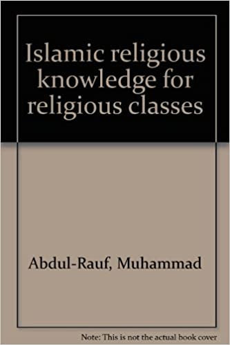 Islamic Religious Knowledge for Religious Classes