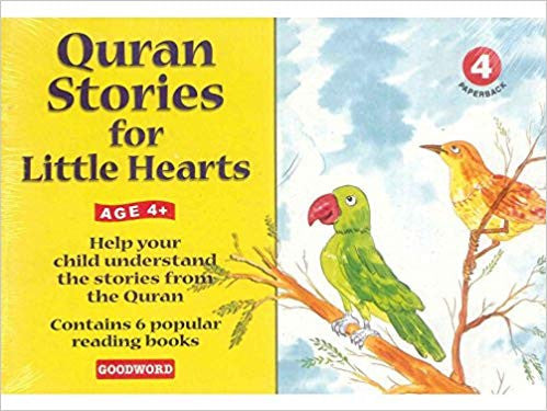 Quran Stories for Little Hearts Book 4 (4 Book Set)