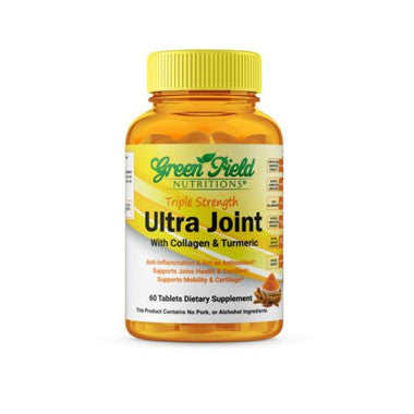 Greenfields Turmeric Greenfield Nutritions - Halal Ultra Joint with Collagen & Turmeric - 6 ...