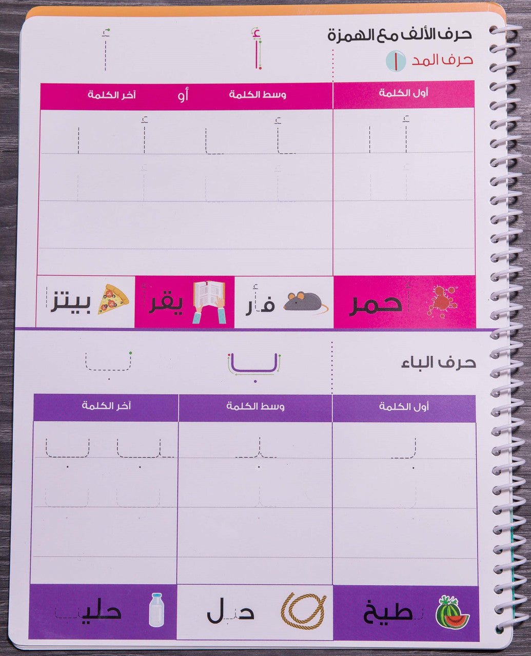 Learning is Fun with Write and Erase. Arabic Alphabet: Level 2