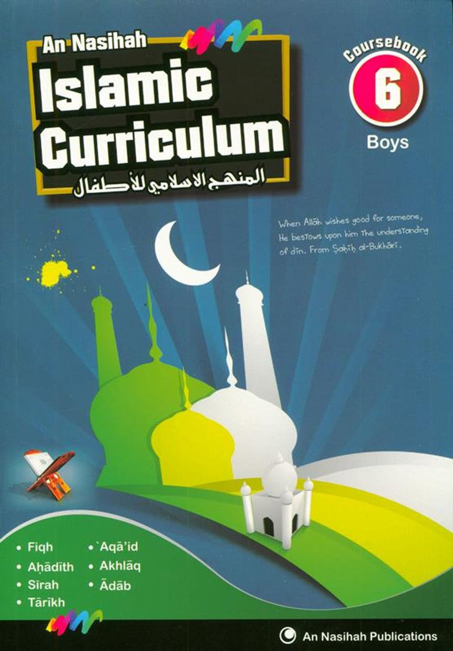 An Nasihah Grade 6 Textbook for Boys