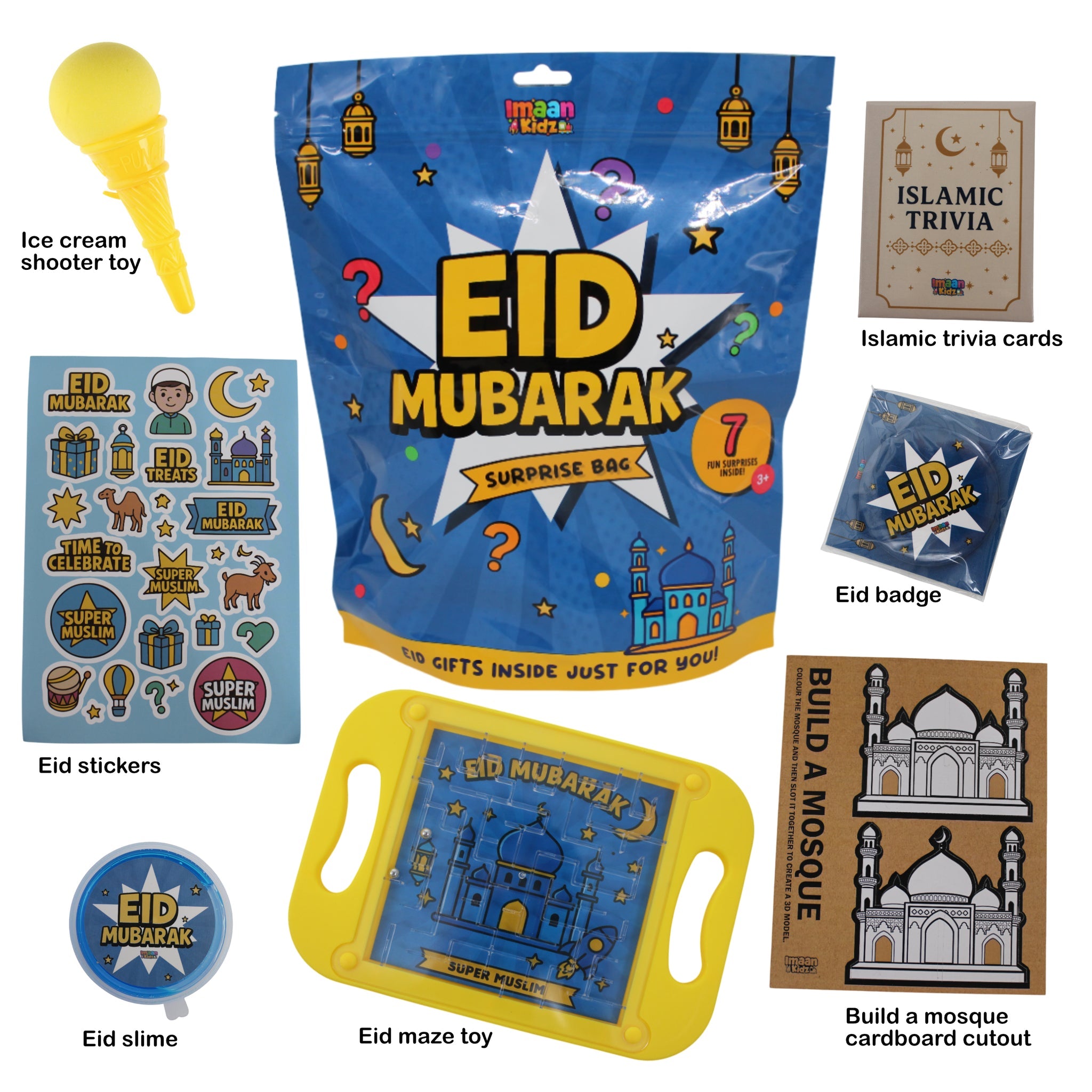 Eid Mubarak Surprise Bag - Blue