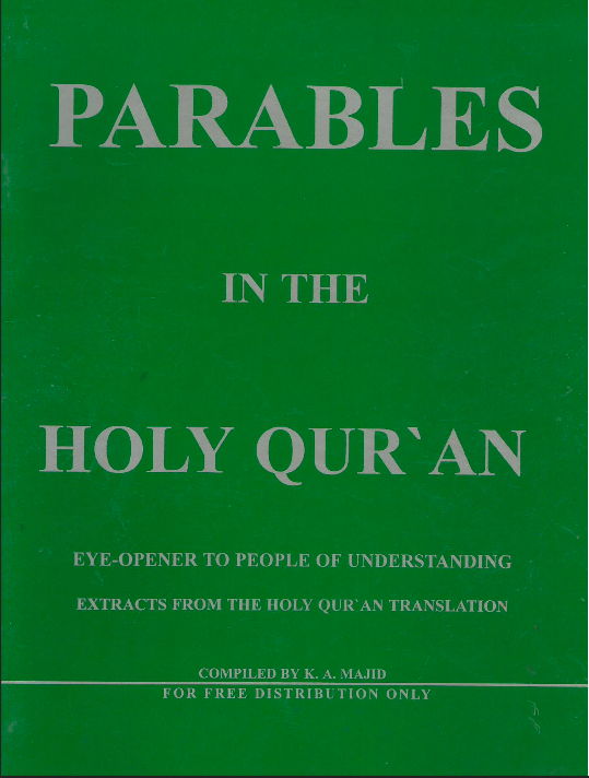 Parables in the Holy Quran (E-Book)