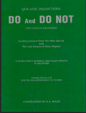 DO and DO NOT - The Code of Salvation (E-Book)