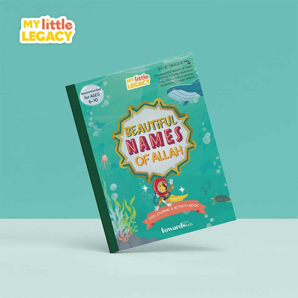 Beautiful Names of Allah: Kids Journal & Activity Book