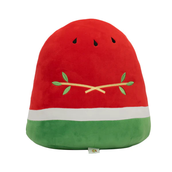 Watermelon Plushie - Soft Cuddly Pillow Adorable Fruit Plush Muslim Doll