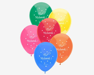 Eid Mubarak Balloons (40 Count)