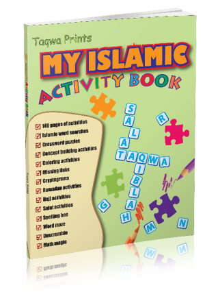 Whether it is school holidays, summer break or winter break it is always time to do a little extra fun activities to learn about Islam. By doing activites in each page of the My Islamic Activity Book, not only children will learn a lot about different aspects of Islam, they will also prepare themselves for advanced learning.