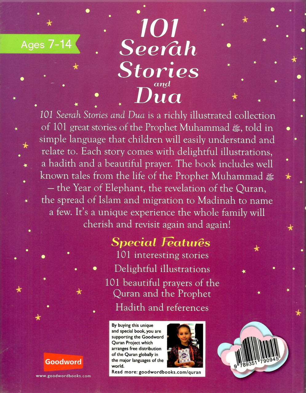 101 Seerah Stories and Dua (Paperback)