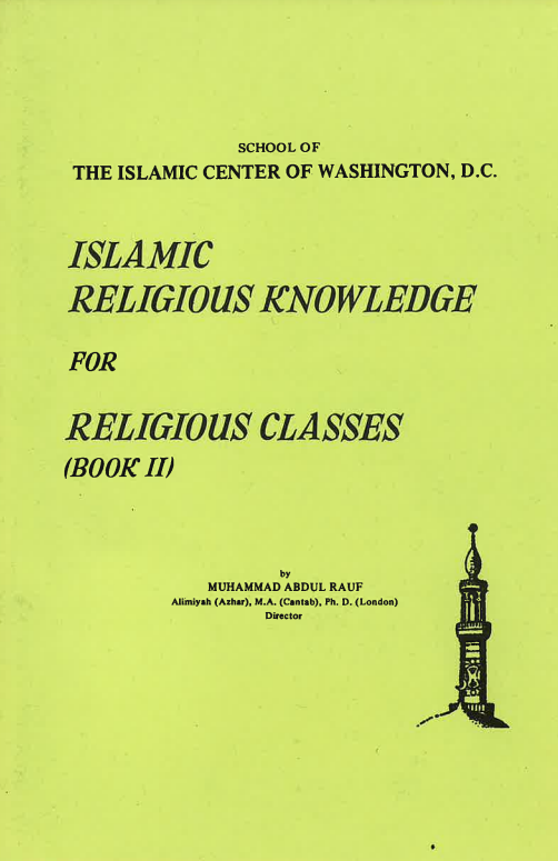 Islamic Religious Knowledge for Religious Classes