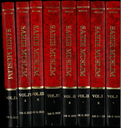 Sahih Muslim 4 Volume Set (2 Books per Volume) Dar el Aker