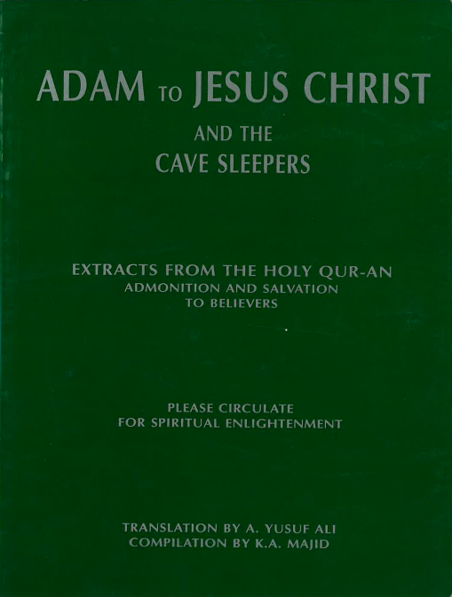 Adam To Jesus Christ And The Cave Sleepers- USED