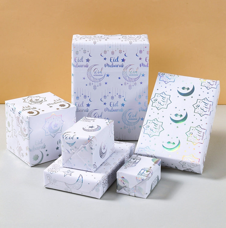 Eid/Ramadan Decoration Gift Wrapping Paper (6 pack sheet)