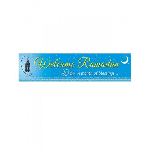 Welcome Ramadan Hanging Banner