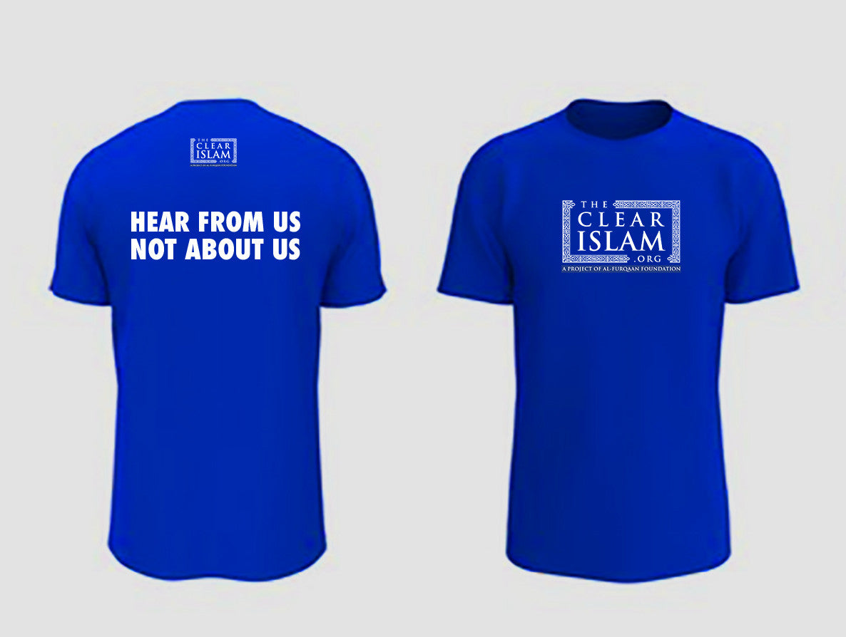 The Clear Islam T-Shirt (Short Sleeves) SIZE X-LARGE