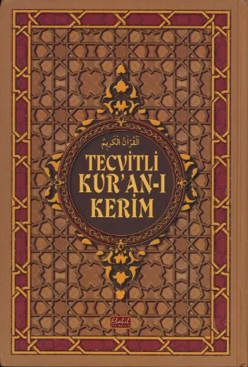 Tecvitli Kur'an-I Kerim....Tajweed Quran E Kareem...Turkish...Large