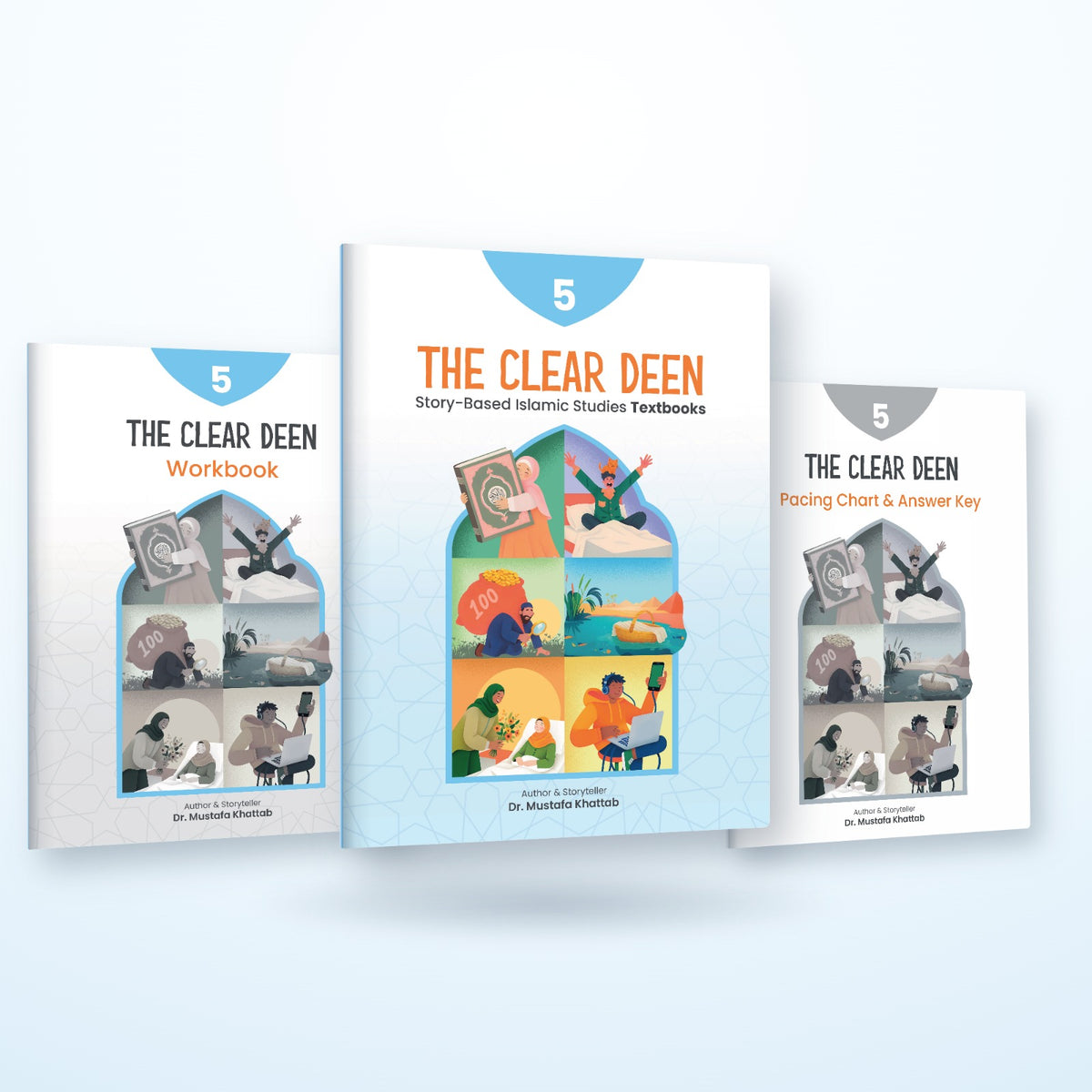 The Clear Deen Grade 5 Textbook, Workbook & Pacing Charts & Answers – Teacher Bundle