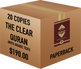 The Clear Quran® Series - with Arabic Text - Parallel Edition | Paperback, 20 Copies Bulk