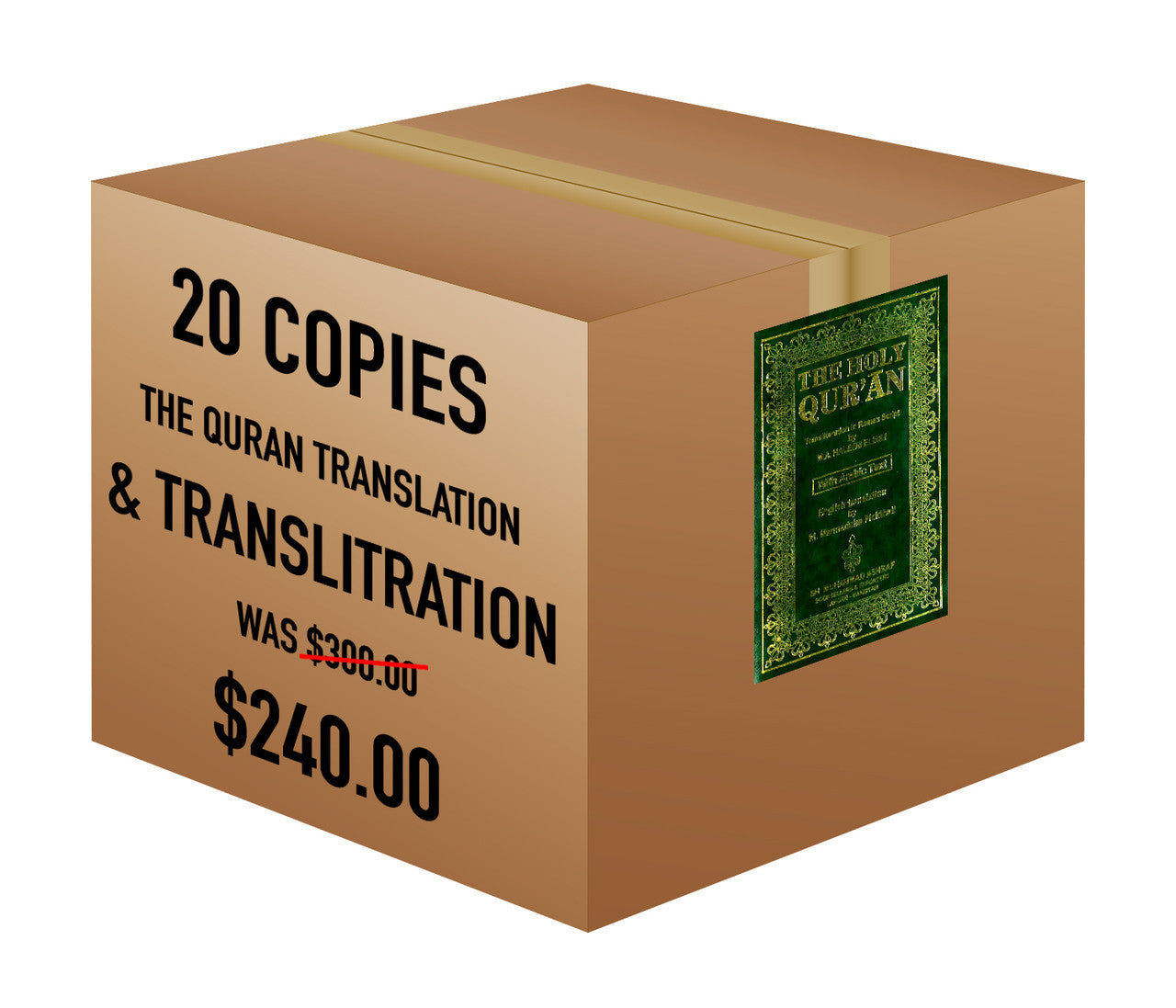 The Quran Translation and Transliteration 20 Copies Bulk