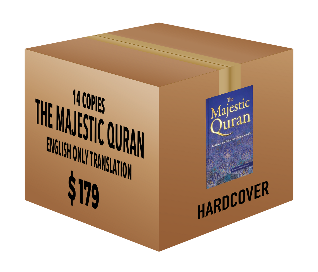 The Majestic Quran - English Only Translation (Hardcover) 14 Copies Bulk