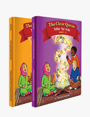 The Clear Quran® Series for Kids - with Arabic Text | Hardcover, Books 3-4 Set