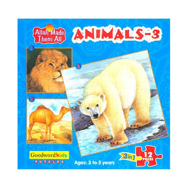 ANIMALS 3: ALLAH MADE THEM ALL PUZZLES