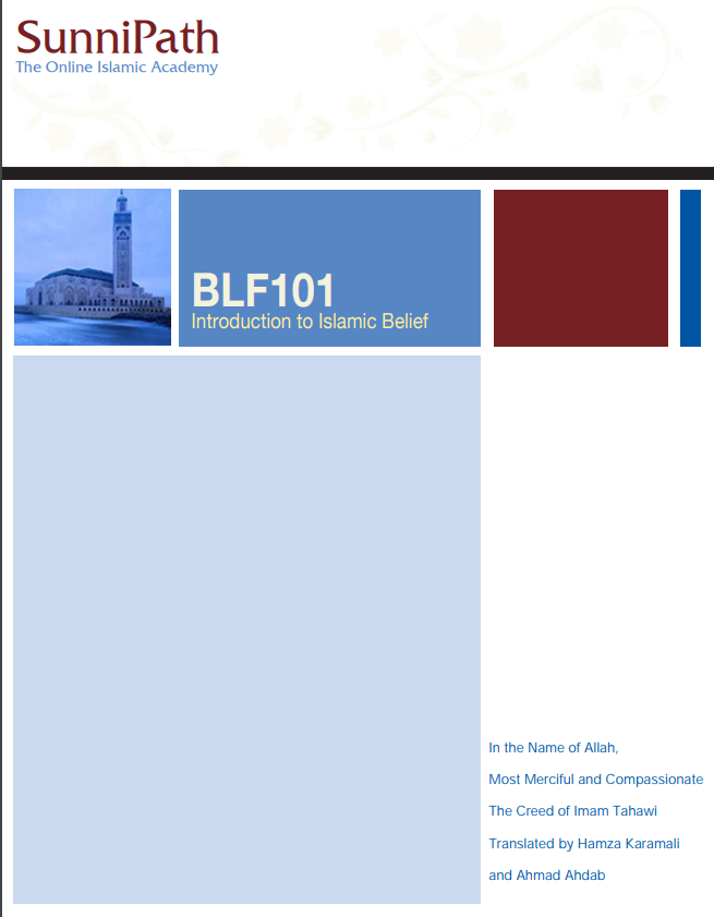 BLF101 Introduction to Islamic Belief (E-Book)