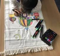 Kids Drawing Prayer Mat