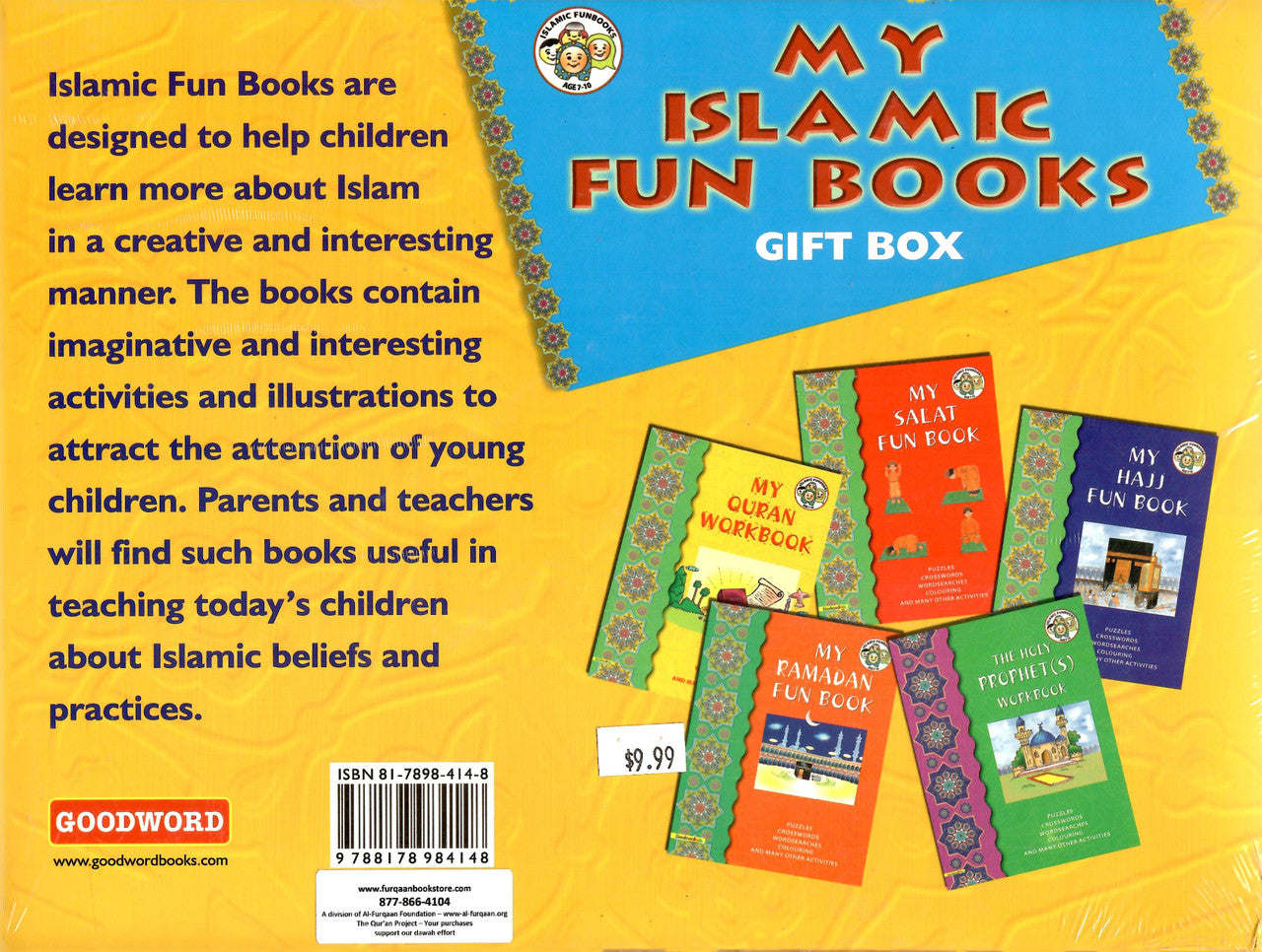 My Islamic Fun Books (Box of 5 Books)