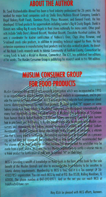 A Comprehensive list of HALAL FOOD PRODUCTS in U.S. Supermarket......USED